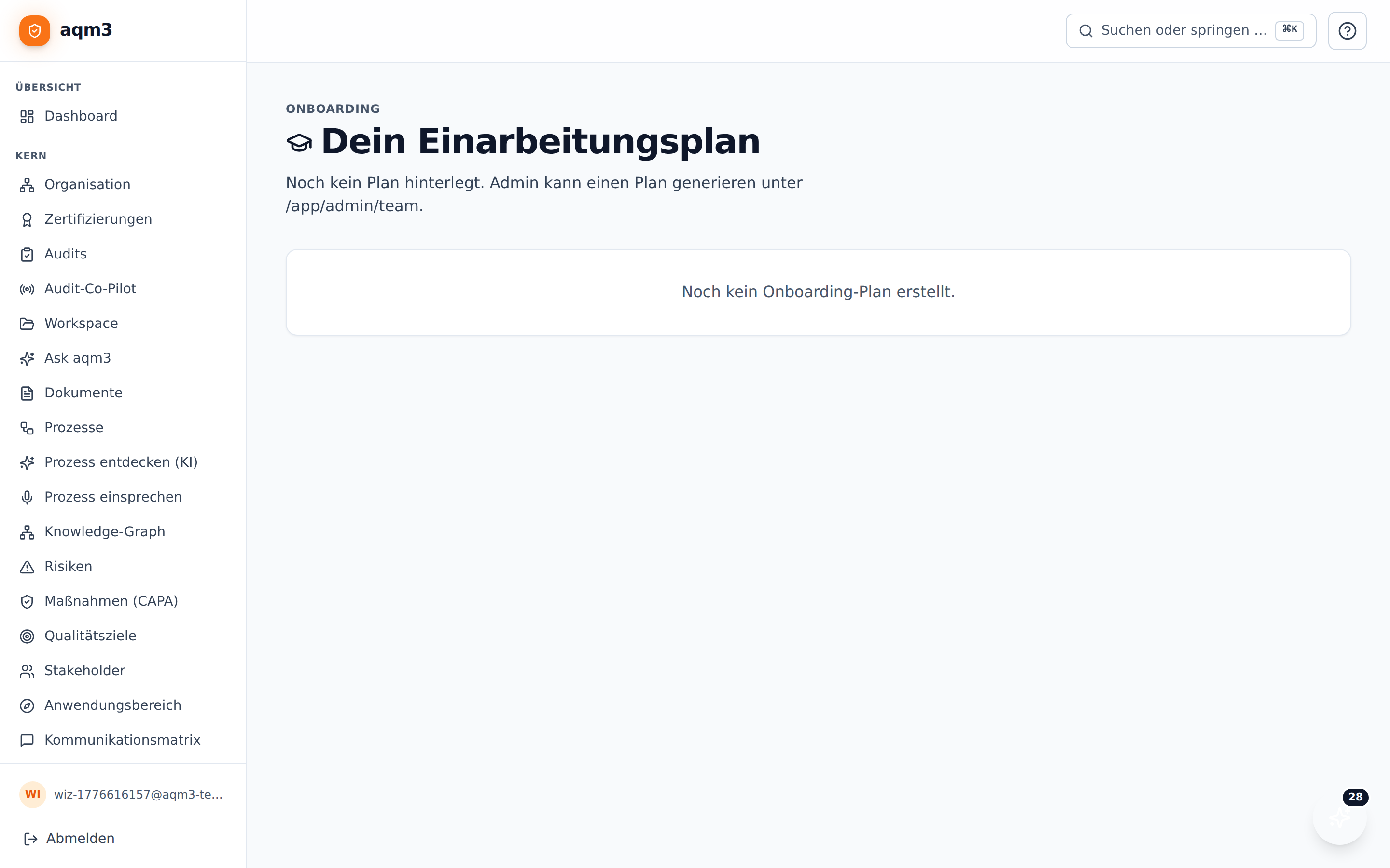 Onboarding-Plan