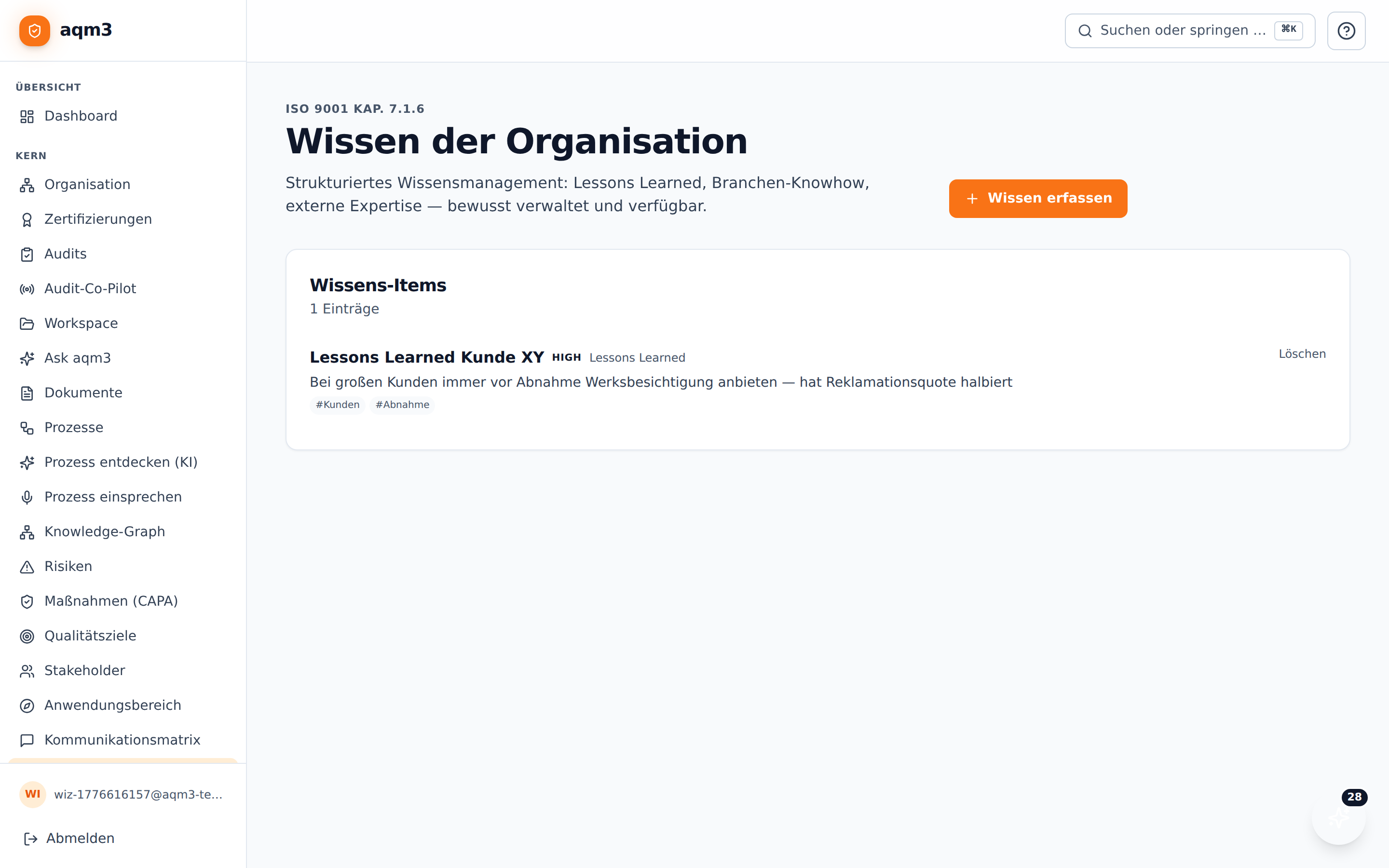 Wissens-Items